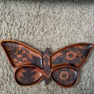 Handcrafted Butterfly Wooden Wall Decor